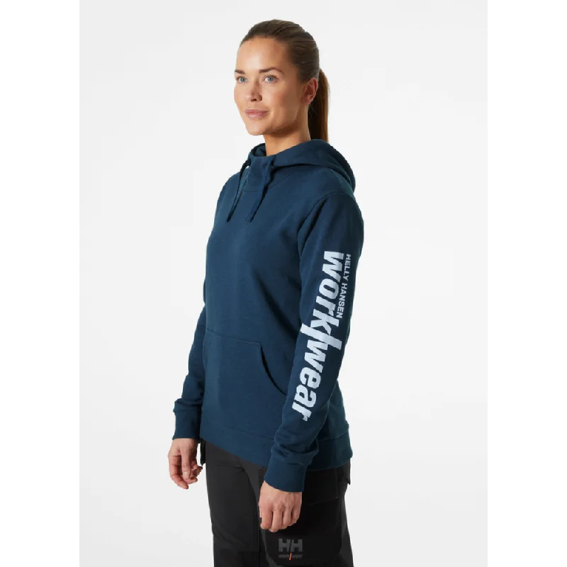 Helly Hansen 79269 Women's Logo Hoodie Stylish Women's Neon