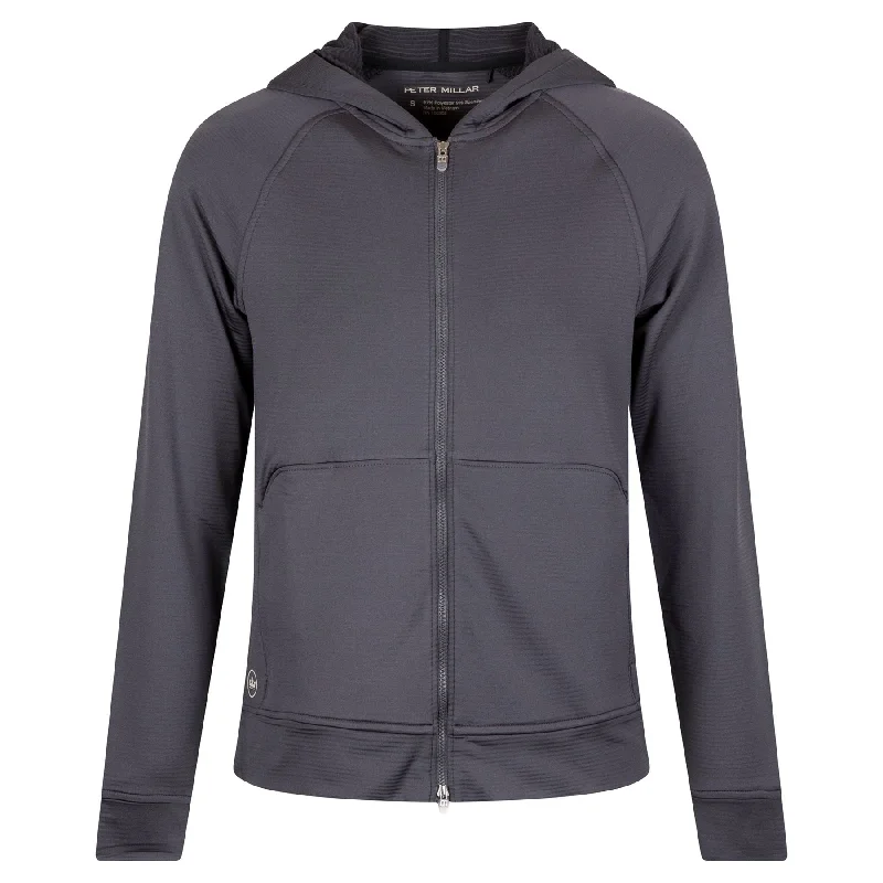 Womens Beaumont Full Zip Hoodie Graphite - AW24 Scandinavian