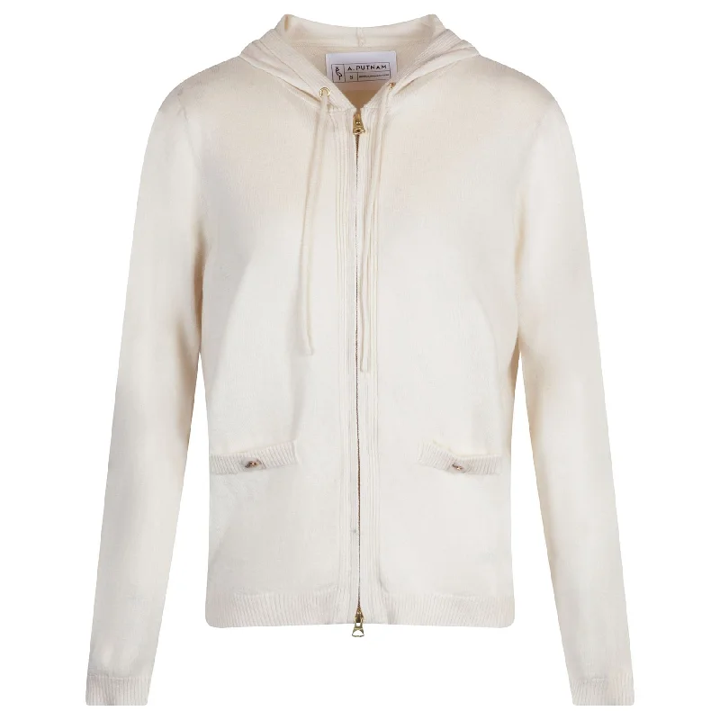 Womens Enza Hoodie Cream - AW24 Earthy Women's 