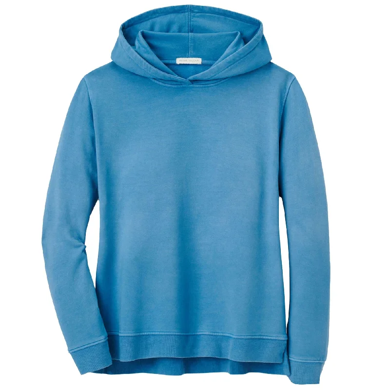 Womens Lava Washed Relaxed Hoodie Blue Surf - SS23 Rugged Women's Outdoor 