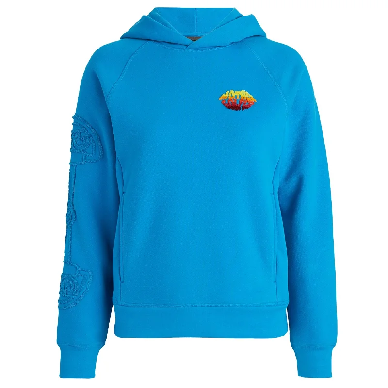 Womens Mother Golfer Oversized French Terry Hoodie Catalina - SS24 Classic Women's Pin - striped