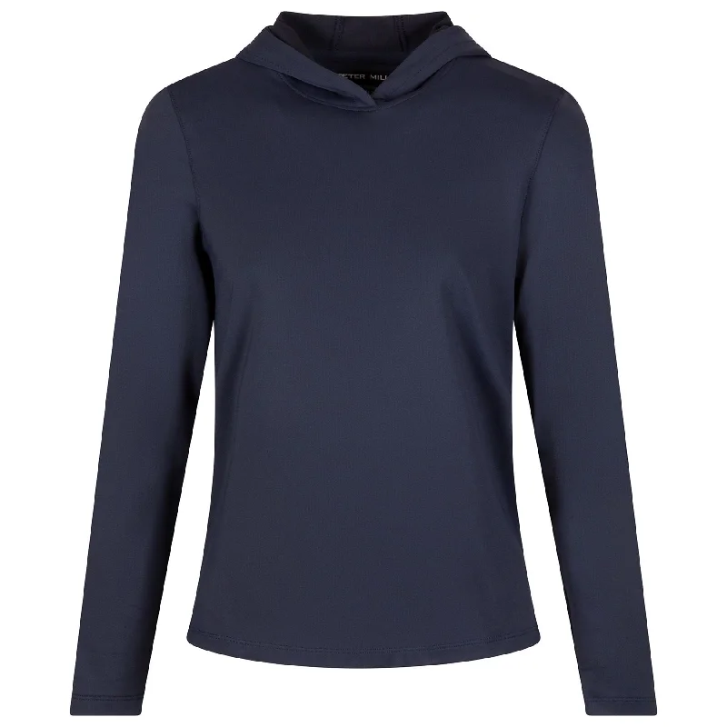 Womens Pine Hoodie Navy - AW24 Sleek Women's 