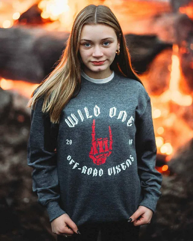 Youth Wild One Crewneck Confident Women's Power